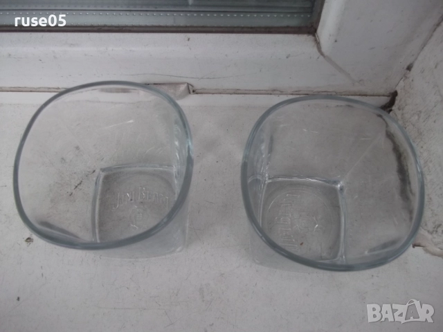 Лот от 2 бр. чаши "Jim Beam", снимка 2 - Чаши - 52714320