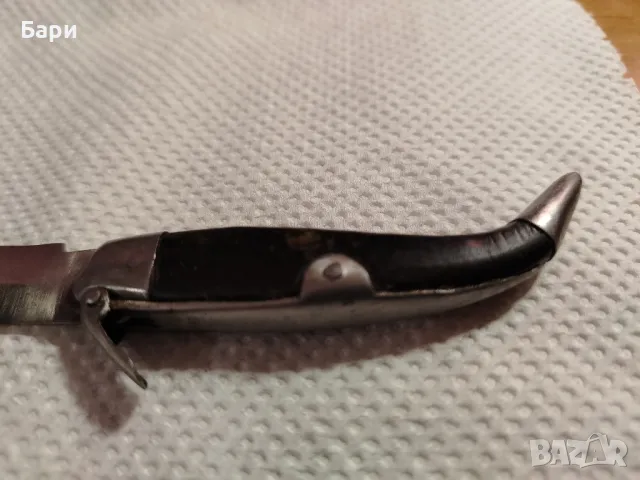 Рядък малък сгъваем нож НАВАХА-ТОЛЕДО/NAVAJA-TOLEDO XIXвек, снимка 12 - Ножове - 49279490
