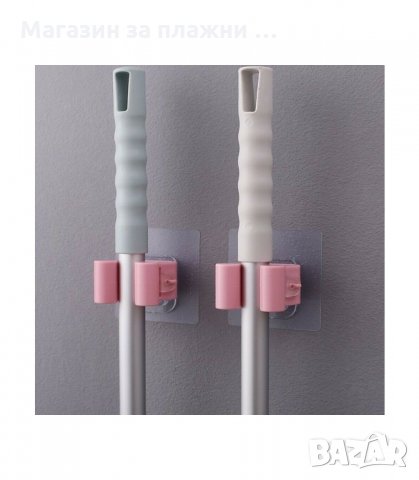 ЗАКАЧАЛКА ЗА СТЕНА, ДЪРЖАЧ ЗА МОП, МЕТЛИ И ДР. - код 1712, снимка 7 - Мопове, кофи, четки и метли - 34269354