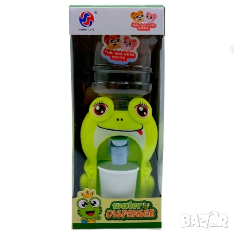Мини детски диспенсър за вода - пате, капибара, жабче, снимка 6 - Други - 52320890