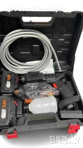 Акумулаторна водоструйка с 2 батерии 48V, снимка 2 - Парочистачки и Водоструйки - 50697038