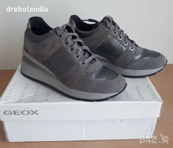 Сникърс Geox D Zosma графит / металик - 38 номер
