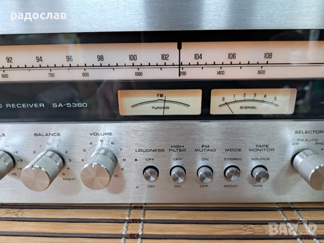 Technics SA-5360, снимка 3 - Ресийвъри, усилватели, смесителни пултове - 53399354