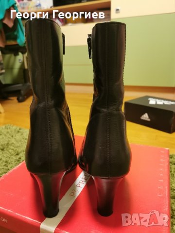 Стархотни боти естествена кожа, снимка 4 - Дамски ботуши - 39369203