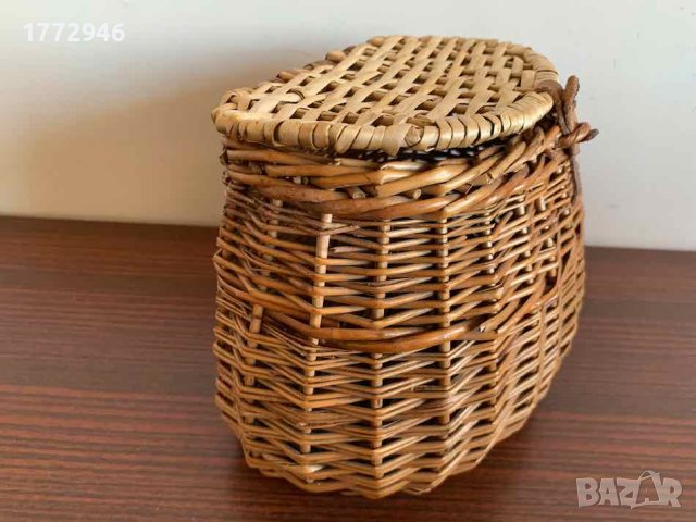 Плетена дървена кошница - 3 вида ретро, малки, снимка 3 - Декорация за дома - 41737877