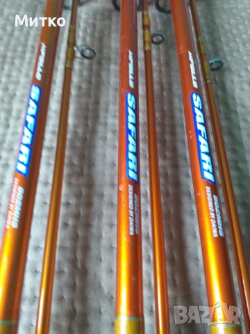  Пръчки плътно фибростъкло 2,70м с макари, снимка 2 - Въдици - 51100633
