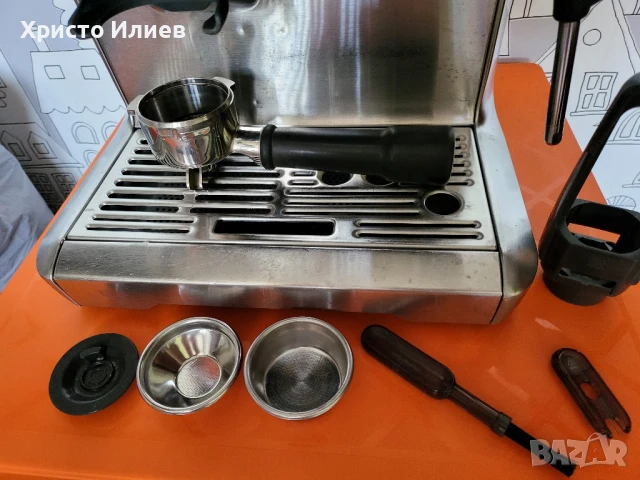 Еспресо машина SAGE Barista Express Кафемашина с кафемелачка, снимка 10 - Кафемашини - 51402317