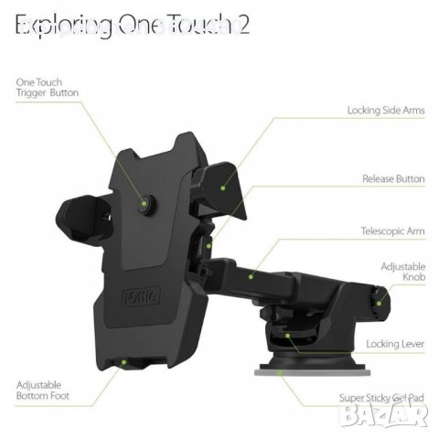 Поставка за смартфони за кола с вакуум, снимка 9 - Аксесоари и консумативи - 39531595