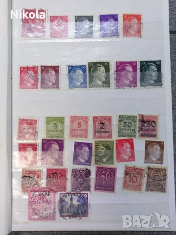 Каталог с колекционерски пощенски марки Хитлер, 2 ра св. война и др., снимка 5 - Филателия - 52016054