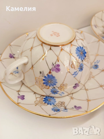 Руски порцелан , снимка 9 - Чаши - 52943242