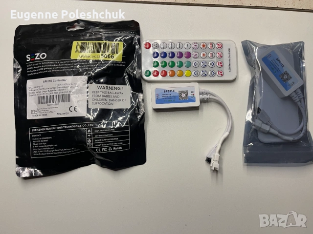 SP611E Controller Контролер за адресна светодиодна лента, снимка 4 - Лед осветление - 53497953