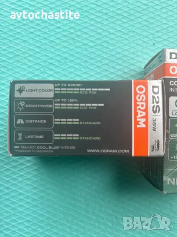 Ксенонова Крушка OSRAM D2S - 2бр, снимка 3 - Части - 56242754