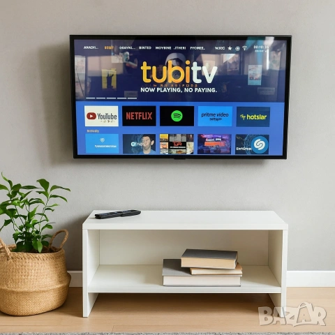 РАЗПРОДАЖБА !!! Телевизор A6 SMART Full HD – 32 инча с Android, Netflix и YouTube, снимка 3 - Телевизори - 53081408