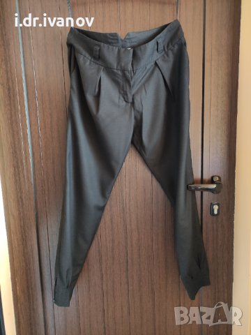 черен спортен панталон с маншет