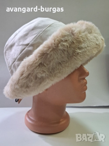 325 Дамска шапка лукс - калпак , снимка 2 - Шапки - 52530106