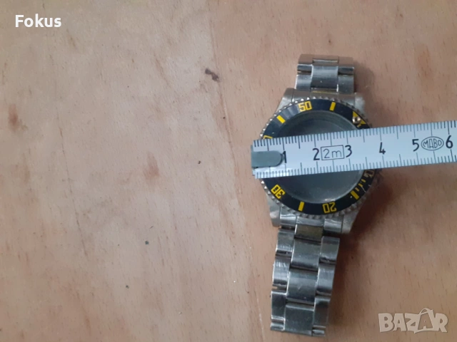 Стоманена каса и верижка за часовник Rolex -сапфирено стъкло, снимка 6 - Антикварни и старинни предмети - 53273802