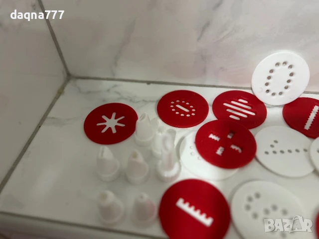 Нови форми за шприц за декорация торти сладкиши, снимка 7 - Форми - 50737740