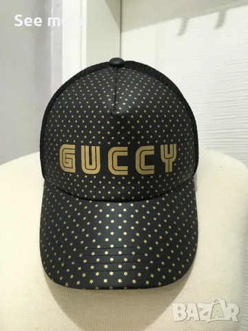Gucci x SEGA  Guccy Stars Mesh Trucker Hat шапка UNISEX