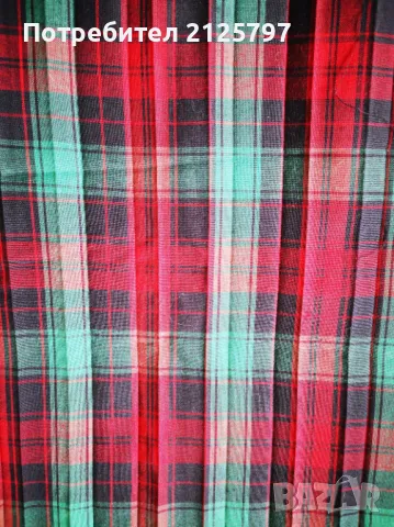 Ш/ 84см  Д/ 312см Парче памучен стар плат, соц епоха, снимка 1