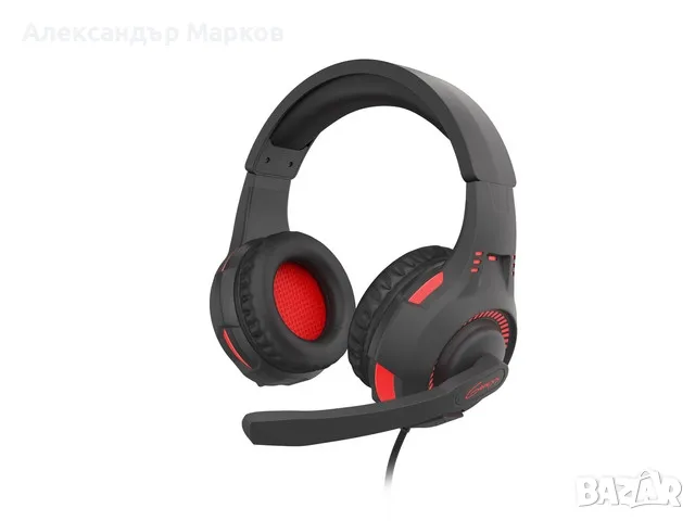 Слушалки Genesis Gaming Headset Radon 210 7.1 With Microphone USB Black-Red - NSG-1992 Слушалки Gene, снимка 4 - Слушалки и портативни колонки - 47523877