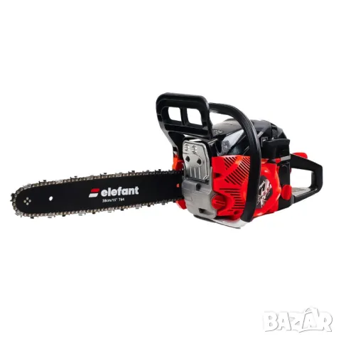Бензинов трион ELEFANT EM-5.5, 10000 об/мин, 2 шини 2 вериги, 3.0 к.с., 2,4 kW, снимка 2 - Други инструменти - 48973438