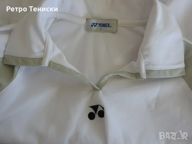 Тениска • YONEX • бяло • размер S • Мъже, снимка 3 - Тенис - 56319335