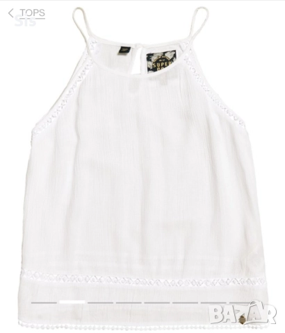 Дамски топ - Superdry, снимка 2 - Потници - 52148246