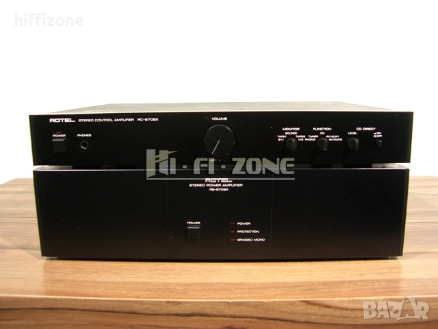 Комплект    Rotel rc-870bx / rb-870bx , снимка 2 - Ресийвъри, усилватели, смесителни пултове - 53682133