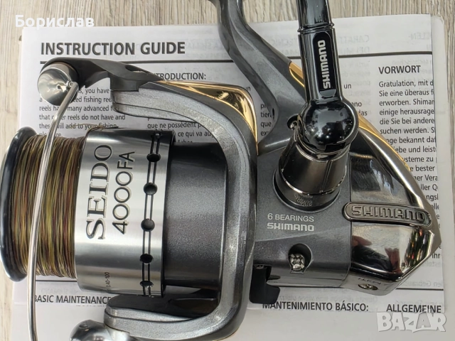 Макара  Shimano Seido - 4000 FA, снимка 2 - Макари - 52944158