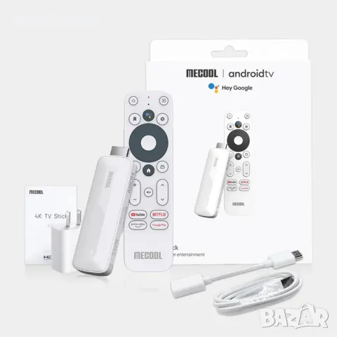 Тв Бокс MECOOL KD5 Android TV Stick, снимка 1