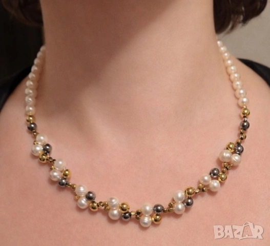 Бижута с естествени, култивирани перли - Авторска, бутикова бижутерия със сертификат