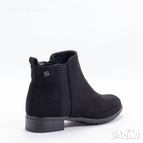 Стилни дамски боти на нисък ток - НИСКА ЦЕНА - ВИСОКА КАЧЕСТВО, снимка 9 - Дамски боти - 51641827