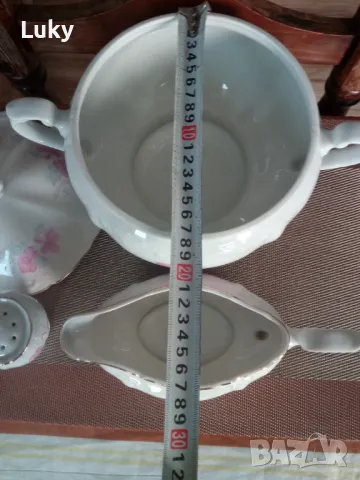 Прекрасен ,антикварен,лот .Порцелан.Цената е за всичко., снимка 6 - Антикварни и старинни предмети - 47997868