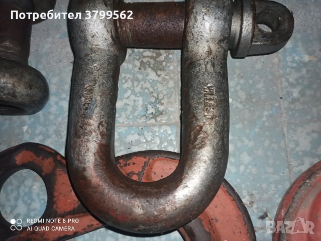 Сапани , въжета и аксесоари за кран, снимка 12 - Индустриална техника - 41700037