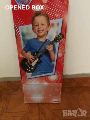 Електрическа китара с батерии My music world, снимка 2 - Музикални играчки - 34574998