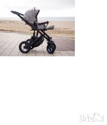 Комбинирана количка 3 в 1 и изофикс база, снимка 4 - Детски колички - 50281727