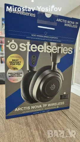 Продавам SteelSeries - Arctis Nova 7P,black, снимка 2 - Слушалки и портативни колонки - 55797539