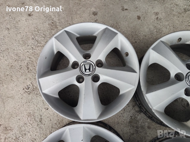 ПРОМОЦИЯ АЛУМИНИЕВИ ДЖАНТИ HONDA 5x114.3 16цола.Отлично състояние., снимка 4 - Гуми и джанти - 53727441