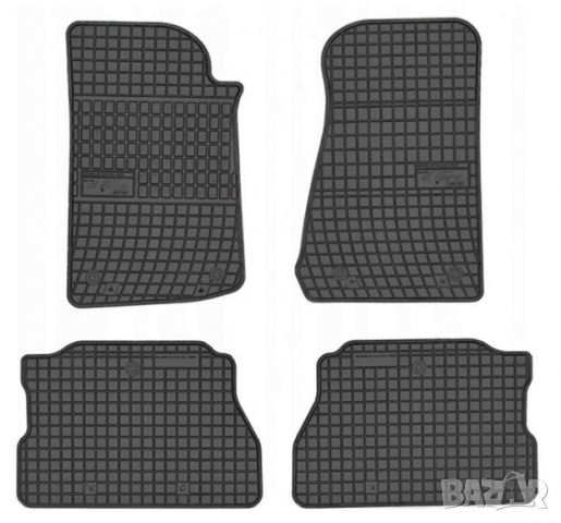 Гумени Стелки Frogum за Jeep Wrangler Rubicon (2017+)