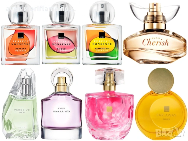 AVON - РАЗПРОДАЖБА - Perfect Nonsense,Cherish,Perceive Dew,Eve One,Viva La Vita,Far Away Shine