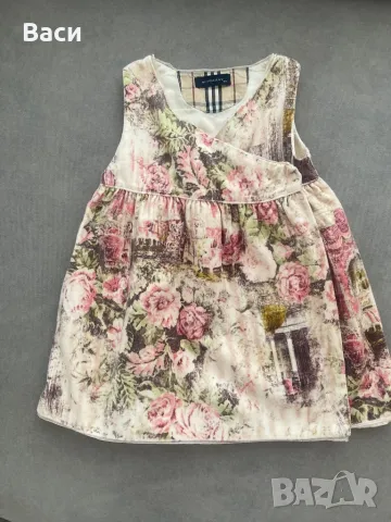 Burberry оригинална бебешка рокля