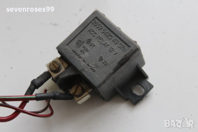 Реле ACC 265954204907N Тата Индика Tata Indica 2008, снимка 3 - Части - 39868391