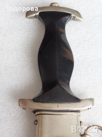 WW2-Немски SS кортик (кама)първа емисия,отлично състояние, снимка 8 - Антикварни и старинни предмети - 52592520