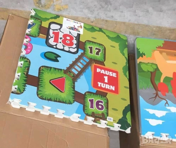 Мек пъзел за пода с картинки, идеален за занимателна дейност., снимка 3 - Други - 53663564