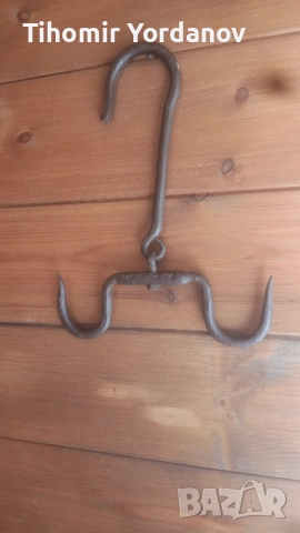 Ченгел, кука за месо., снимка 9 - Антикварни и старинни предмети - 51792914