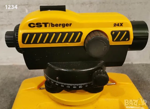 Немски оптичен нивелир CST BERGER 24x, снимка 2 - Измервателни инструменти - 49542579
