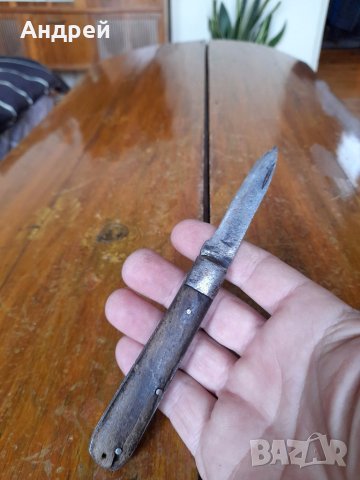 Стар джобен нож,ножче,ножка #19, снимка 3 - Други ценни предмети - 41482009