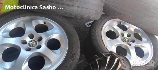 Оригинални Алуминиеви джанти 5х100 16ц за Алфа, снимка 3 - Гуми и джанти - 50632643