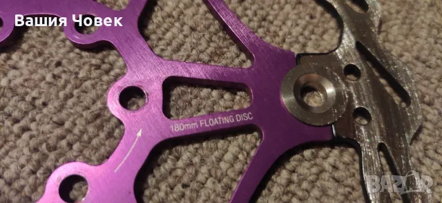 спирачни дискове за колело 180 мм., снимка 2 - Части за велосипеди - 50317677