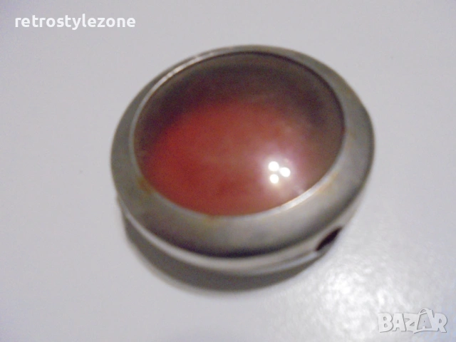 № 8516 Стара метална кутийка за джобен часовник 